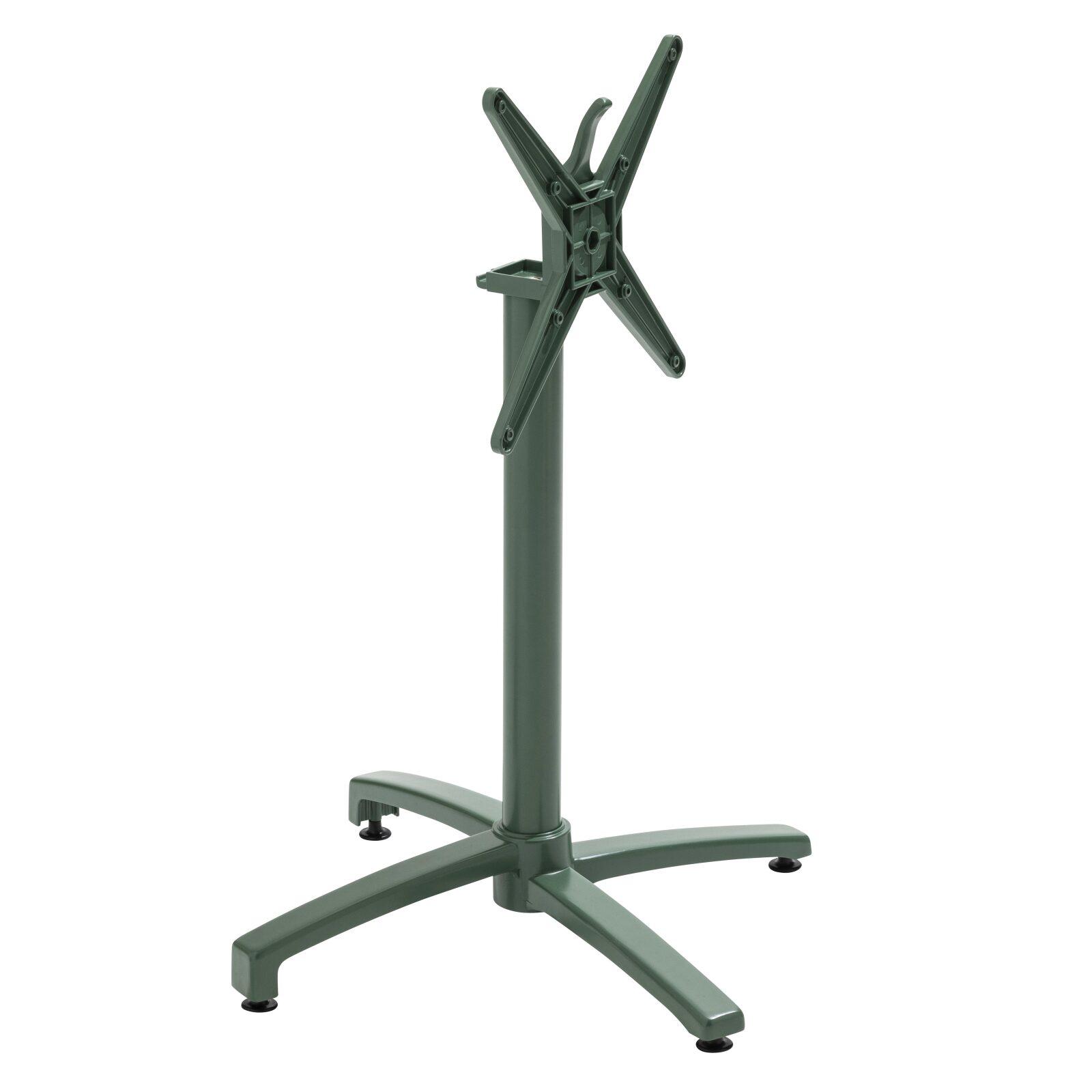 Pie de mesa con sistema inclinable de 72 cm en aluminio