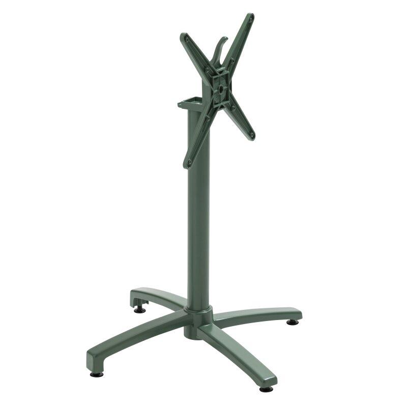 Pie de mesa con sistema inclinable de 72 cm en aluminio