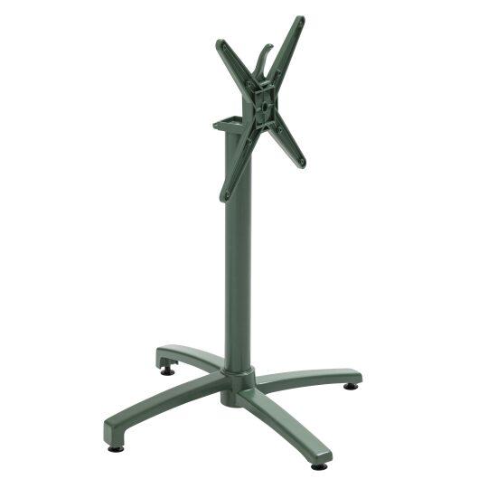Pie de mesa con sistema inclinable de 72 cm en aluminio