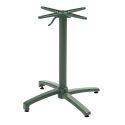 Pie de mesa con sistema inclinable de 72 cm en aluminio