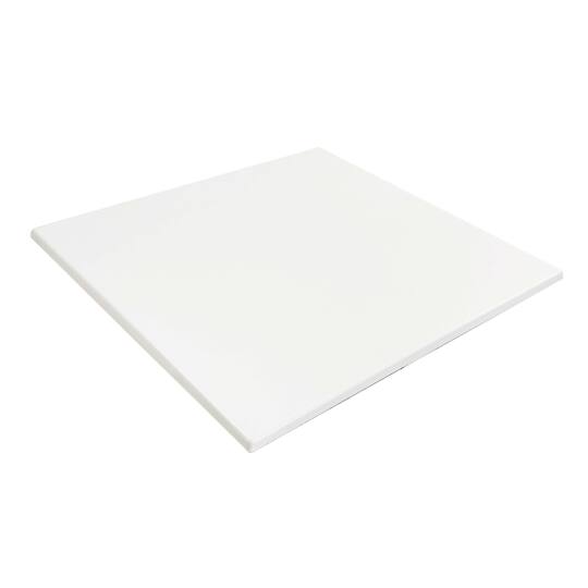 Tablero laminado moldeado cuadrado 60 x 60 cm | Oviala