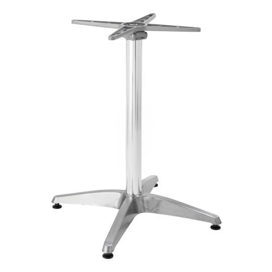 Pata de mesa con sistema basculante 72 cm en aluminio | Oviala
