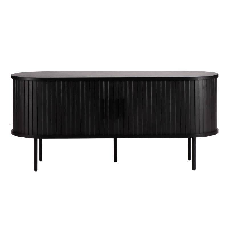 Mueble TV en melamina y acero 120 cm (3/7)