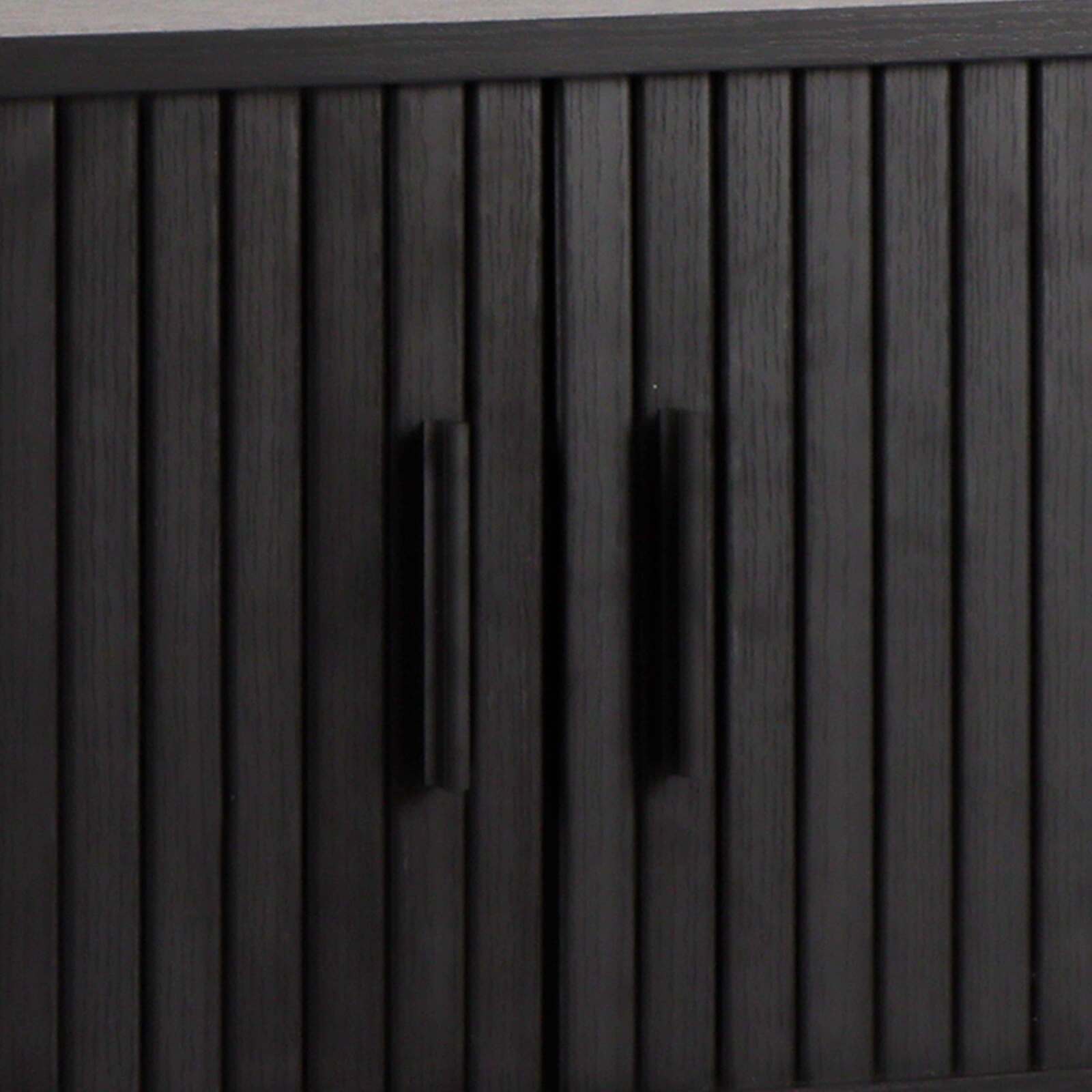 Mueble TV en melamina y acero 120 cm