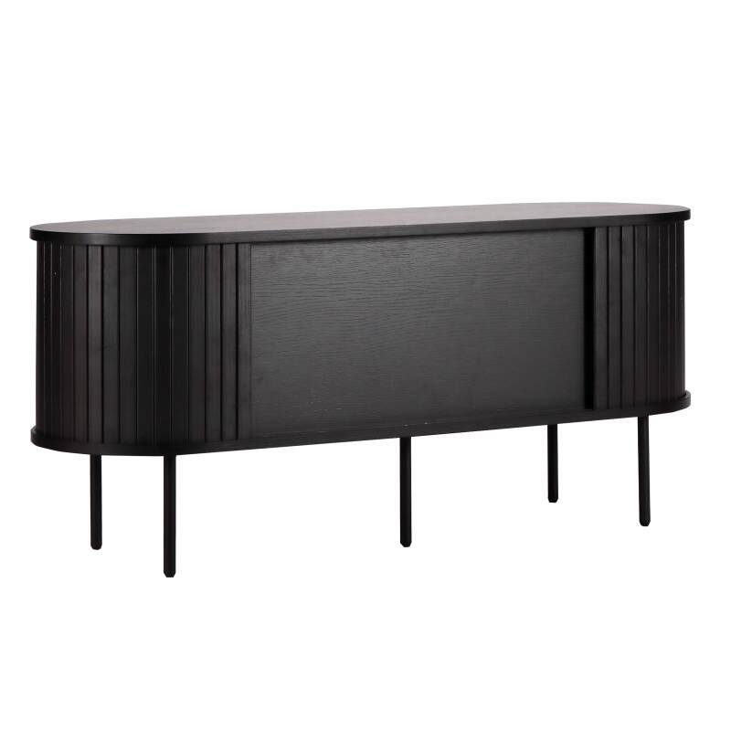 Mueble TV en melamina y acero 120 cm (5/7)