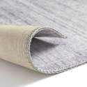 Alfombra rectangular de chenilla estampado con tonos variados y pelo corto