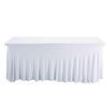 Funda mantel para mesa 180cm blanco