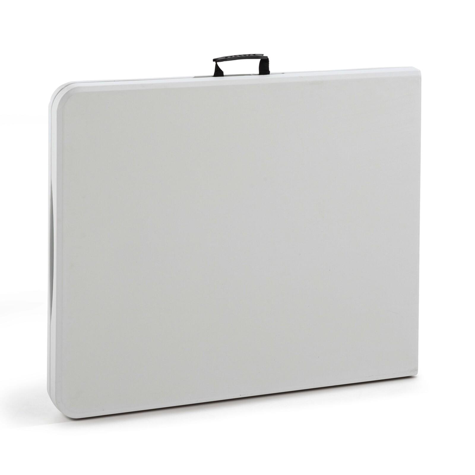 Mesa plegable 122cm en HDPE - 4 plazas