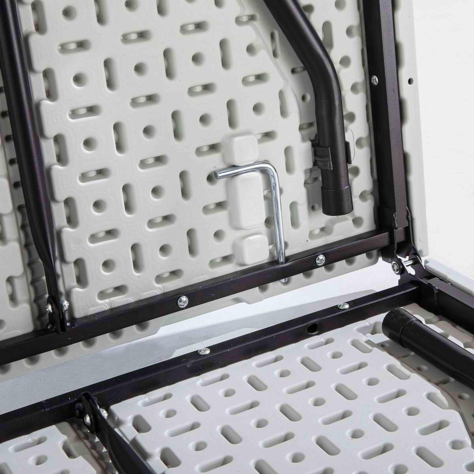 Mesa plegable 162cm 6 plazas HDPE