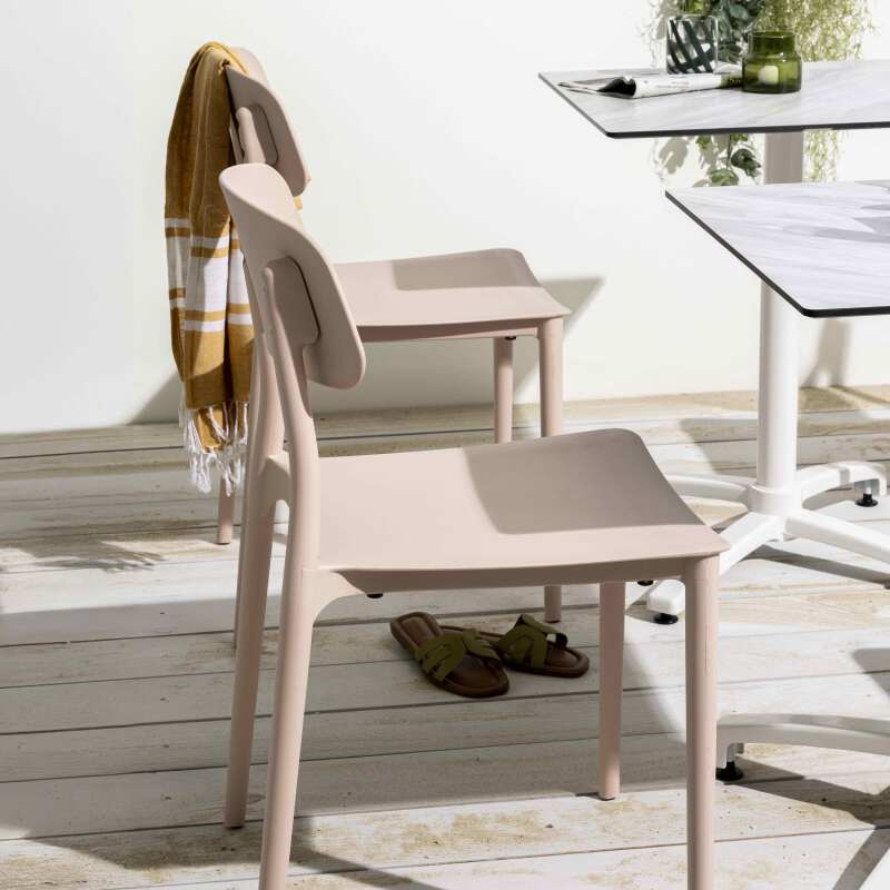 Sillas de jardín de plástico - Lote de 2 (2/7)