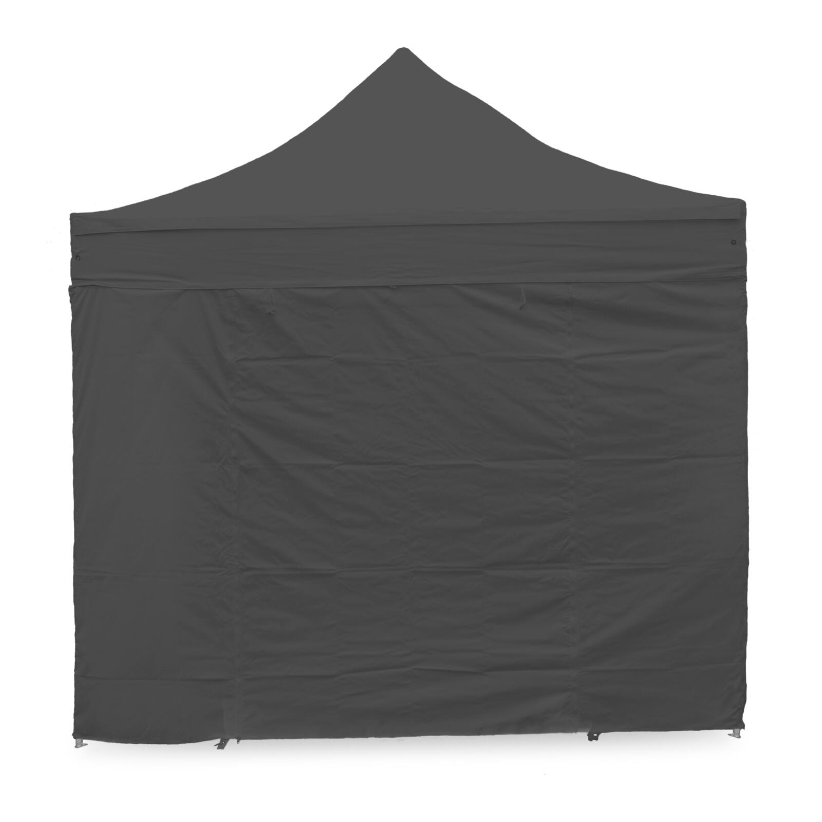 Puerta mural gris con cremallera 3m - 300g/m² Puerta mural gris con cremallera 3m - 300g/m²