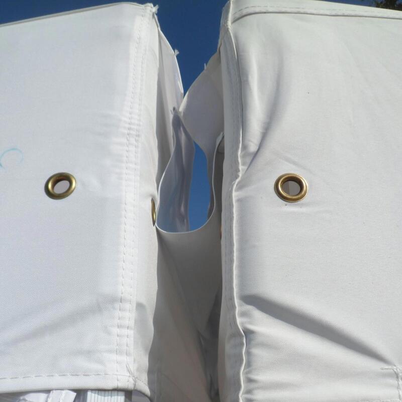 Canalón blanco 4m - 300gr/m2