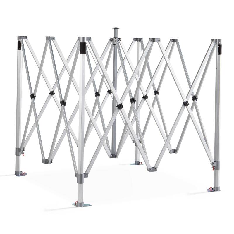 Carpa para eventos 4x4m 520g/m² 50MM blanco - M2