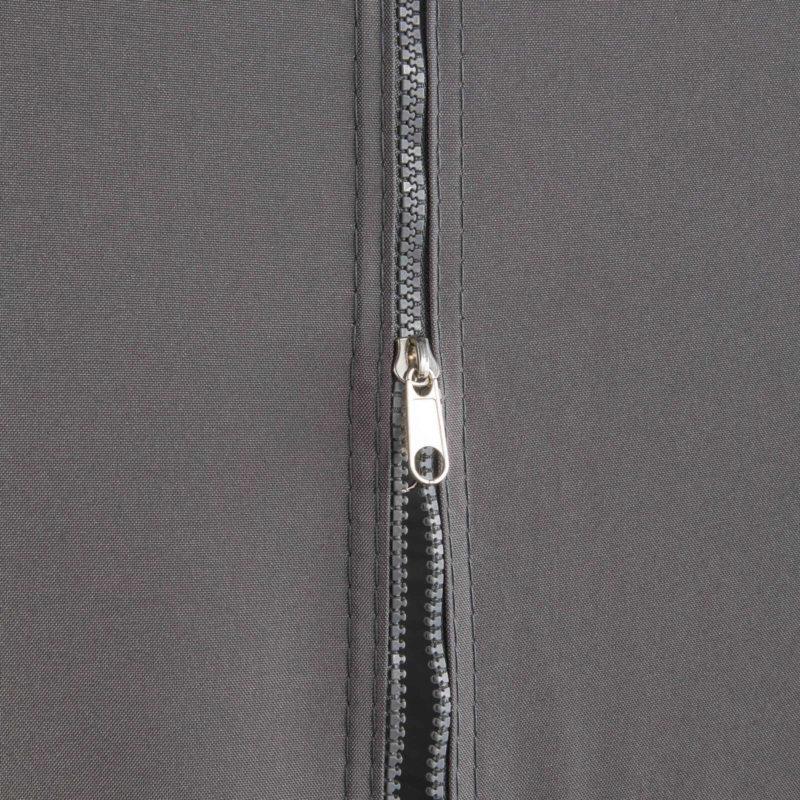 Puerta mural gris con cremallera 3m 520g/m² - M2 Puerta mural gris con cremallera 3m 520g/m² - M2