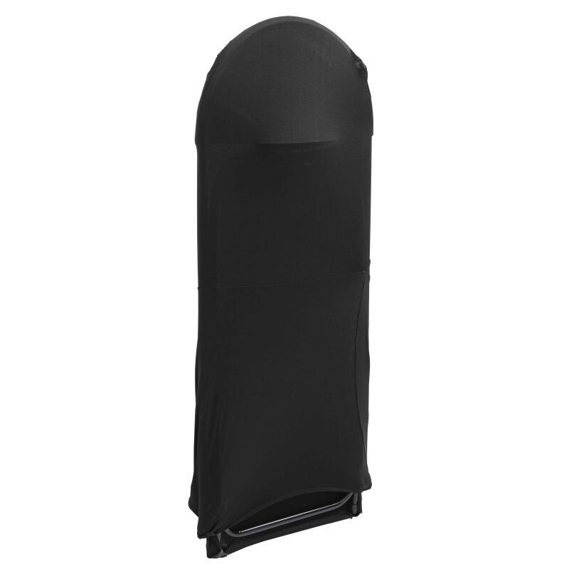 Funda elástica para silla plegable negra
