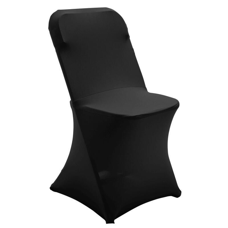Funda elástica para silla plegable negra