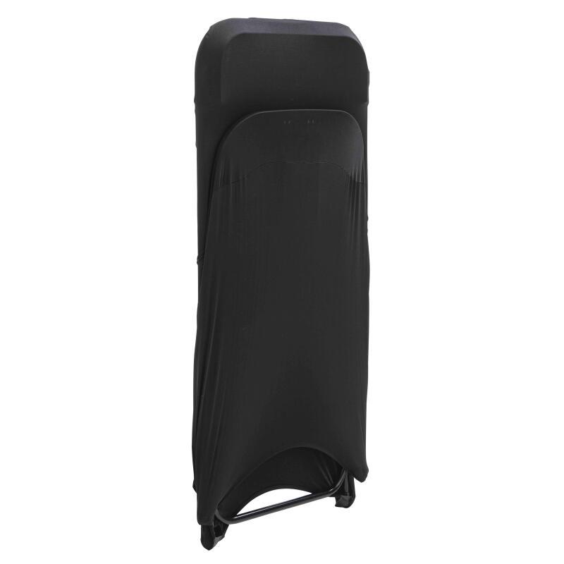 Funda elástica para silla plegable negra