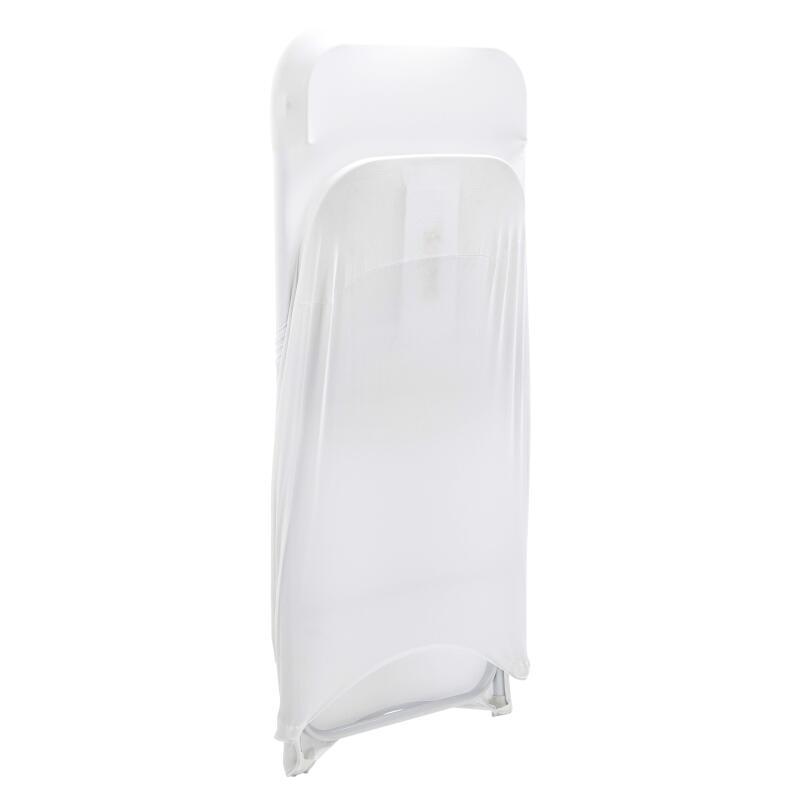 Funda para silla plegable blanca