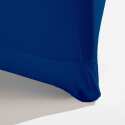 Funda azul para mesa de pie 110x80 cm