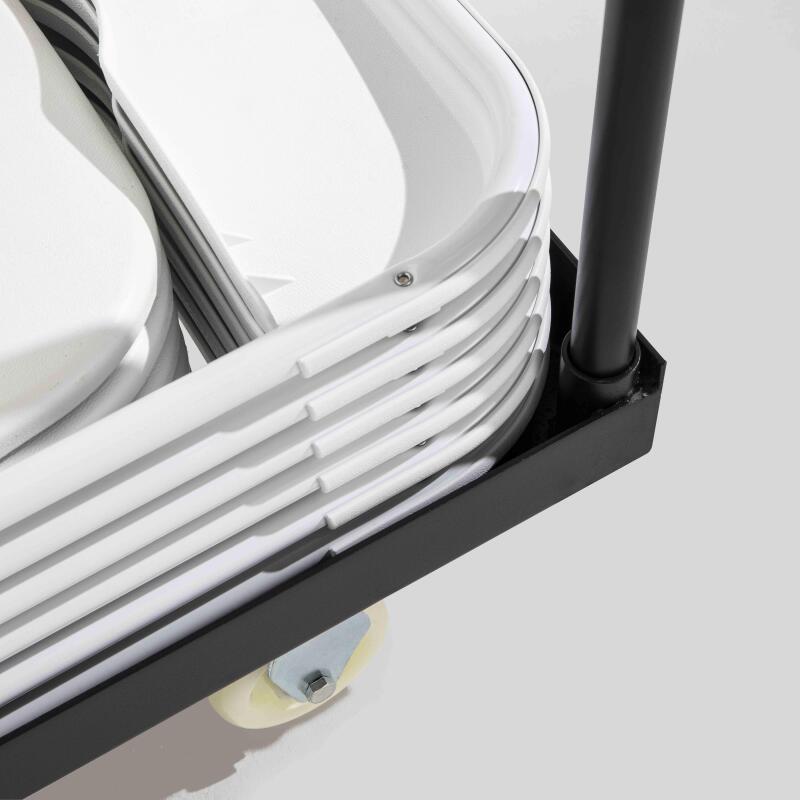 Carro para sillas plegables