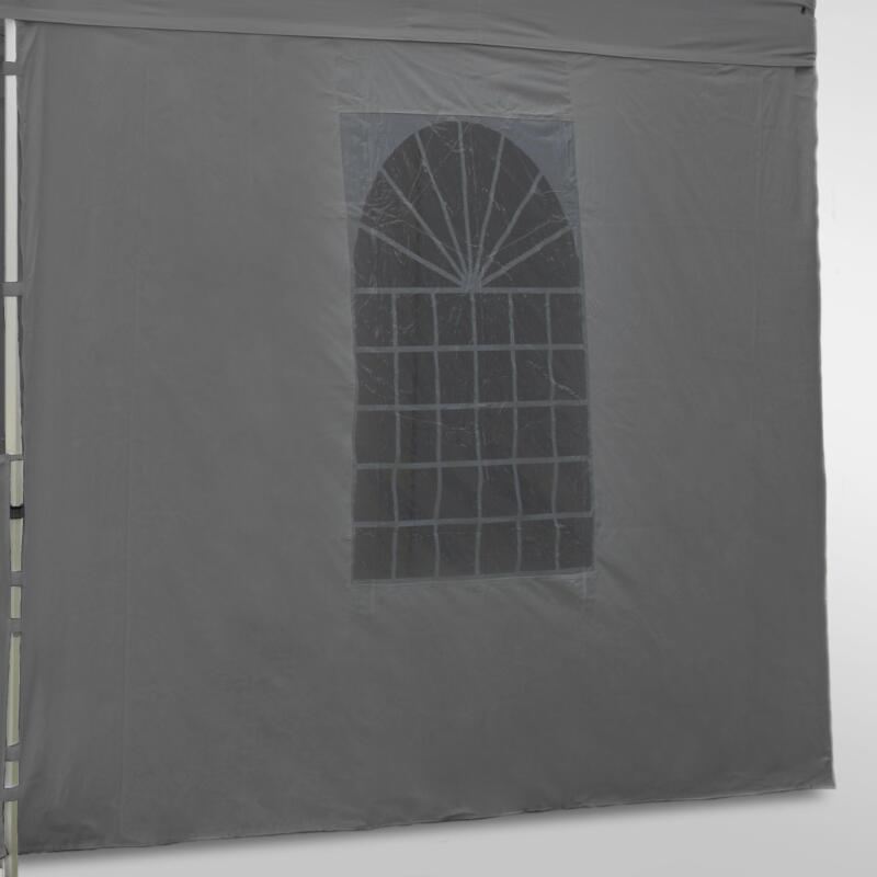 Pared ventana gris 4,5m - 300g/m²