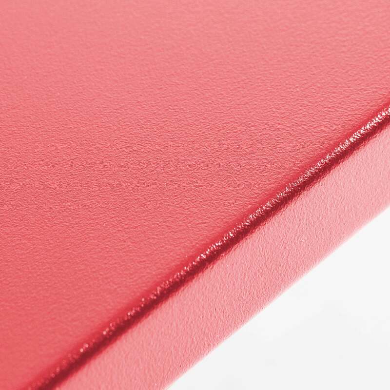 Mesa alta de jardín de 120 x 60 cm y 4 taburetes de metal negro mate (3/5)