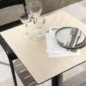 Tablero de mesa cuadrado de 70 x 70 cm en HPL