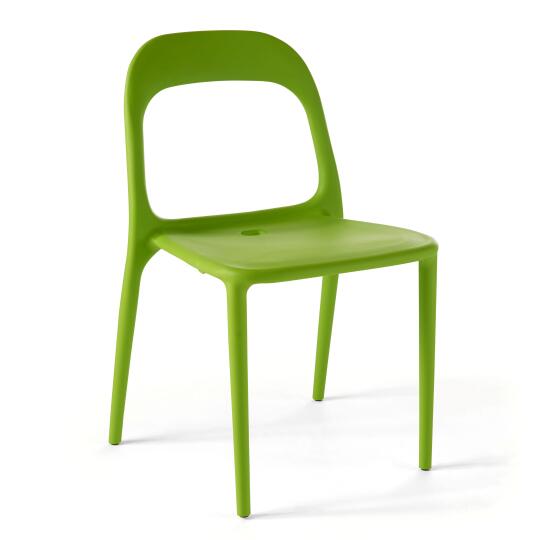 Silla de restaurante de polipropileno de diseño