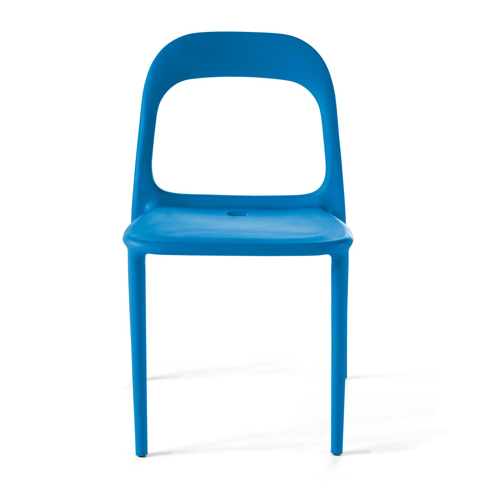 Silla de restaurante de polipropileno de diseño