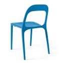 Silla de restaurante de polipropileno de diseño