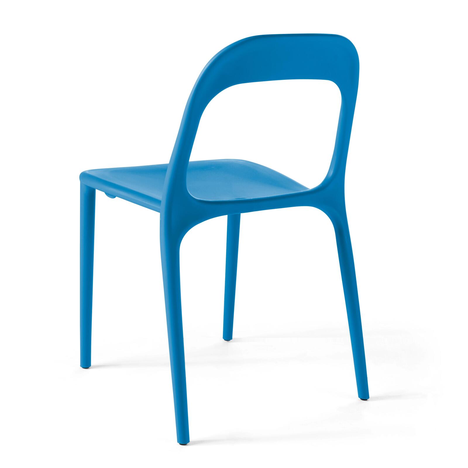 Silla de restaurante de polipropileno de diseño