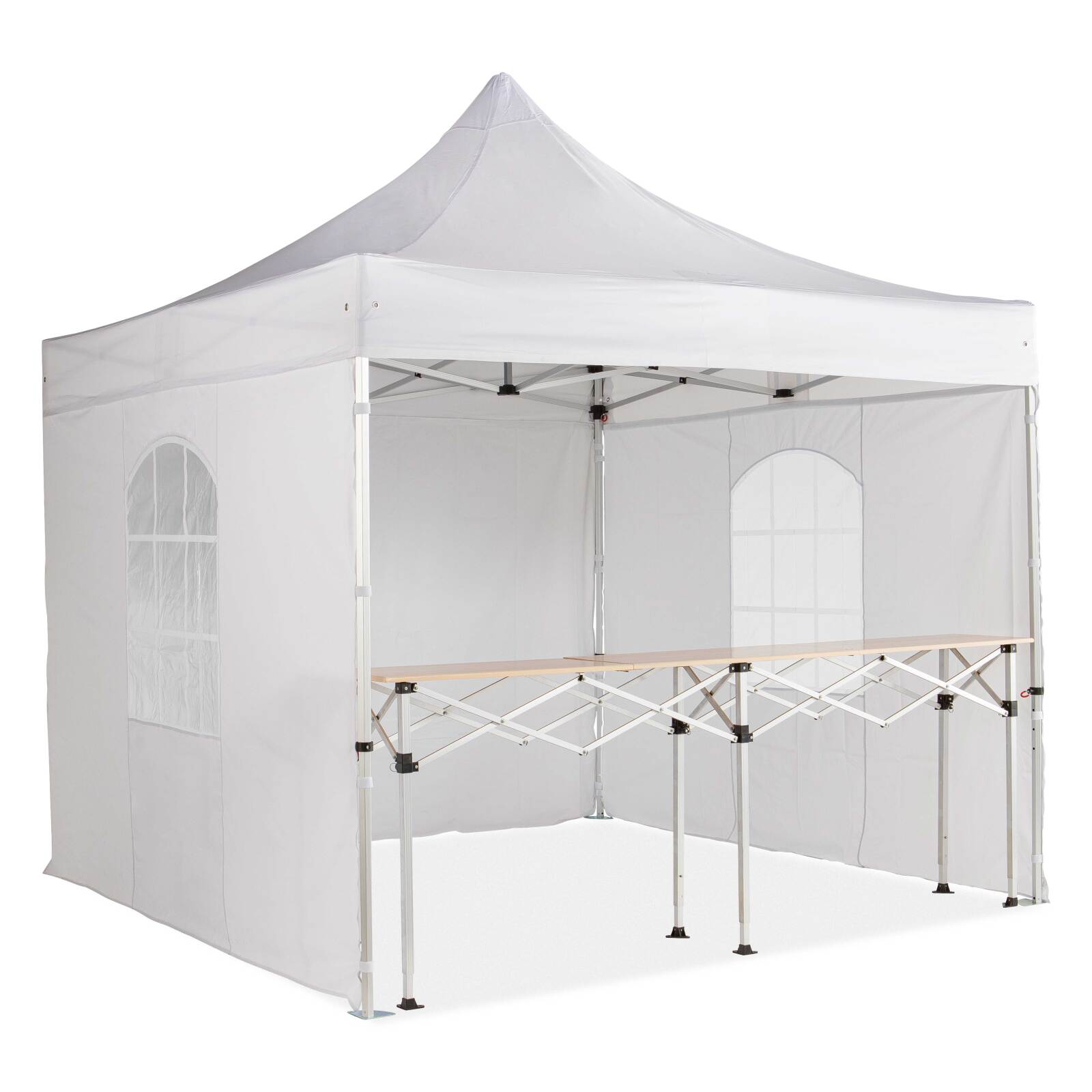 Pack carpa de mercado plegable 3x3m 300g/m² 40mm Pack carpa de mercado plegable 3x3m 300g/m² 40mm