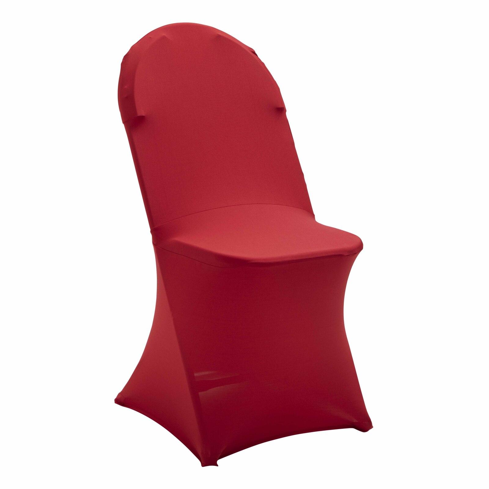Silla plegable y funda de silla roja Silla plegable y funda de silla roja
