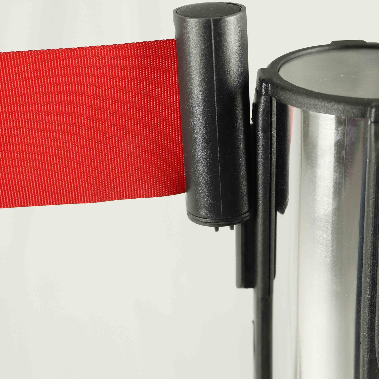 Postes guía de correa cromada Postes guía de correa cromada