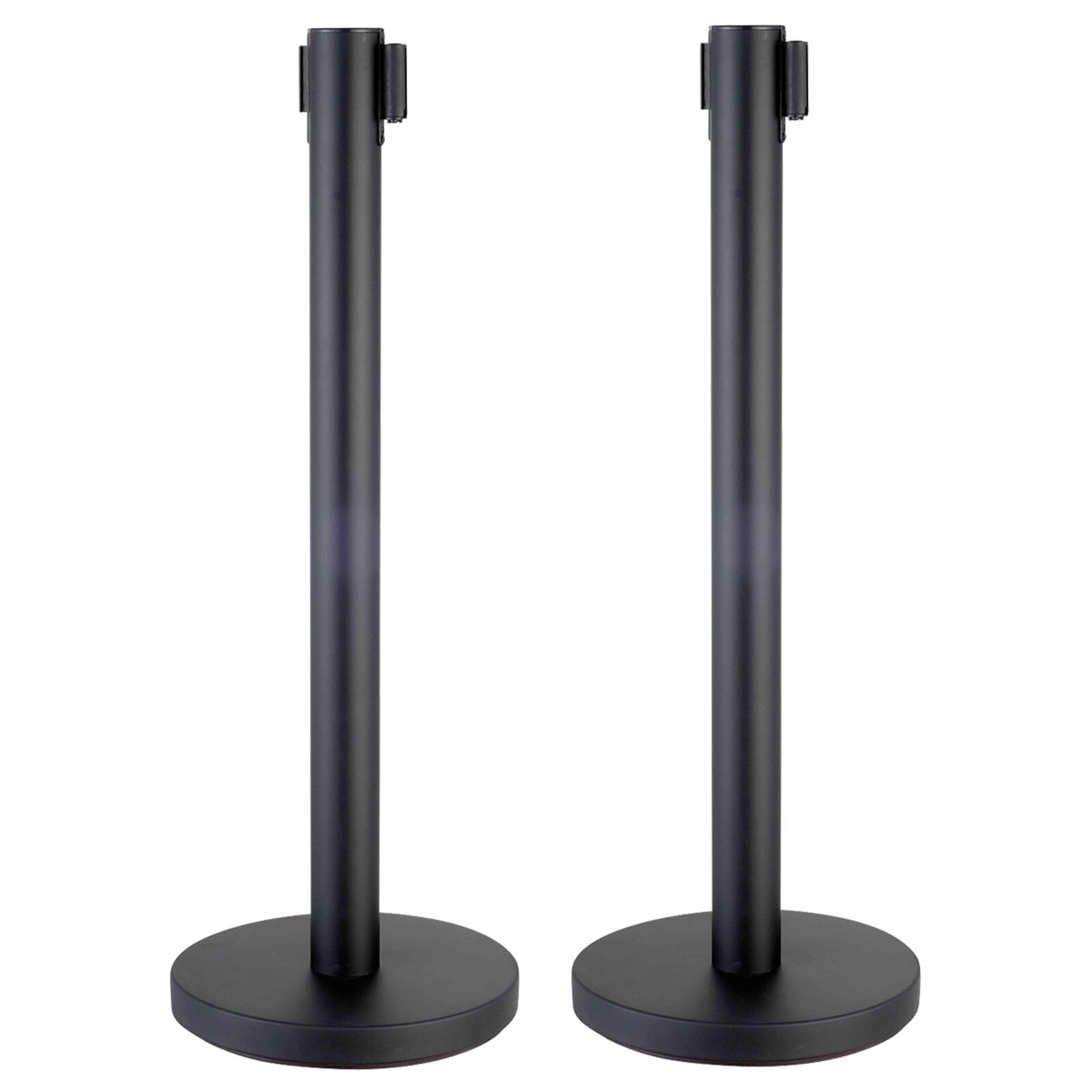 Postes guía de correa retráctil