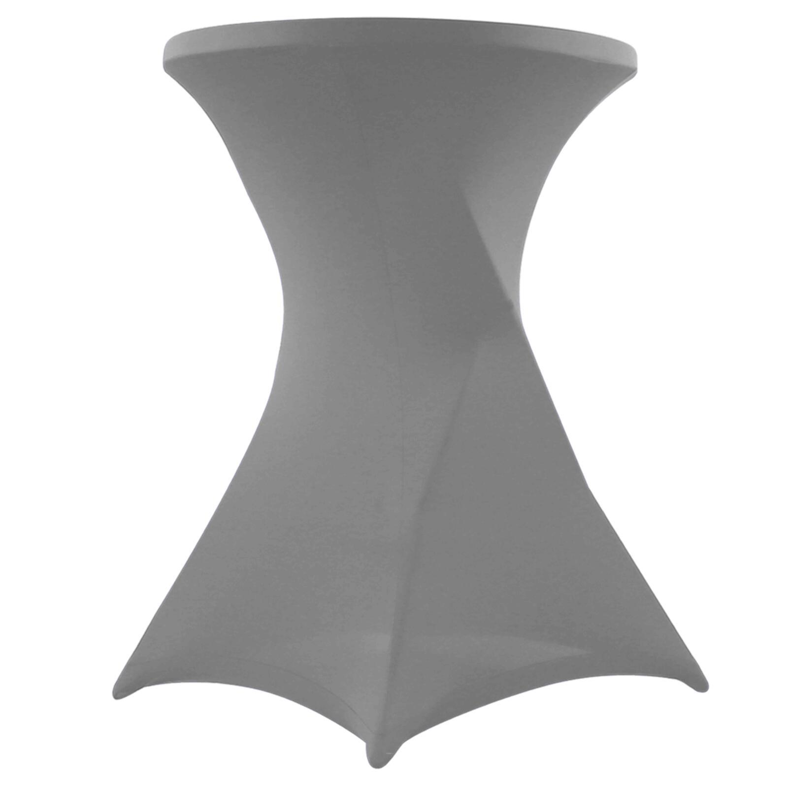 Mesa alta plegable 110x80 y funda elástica gris Mesa alta plegable 110x80 y funda elástica gris