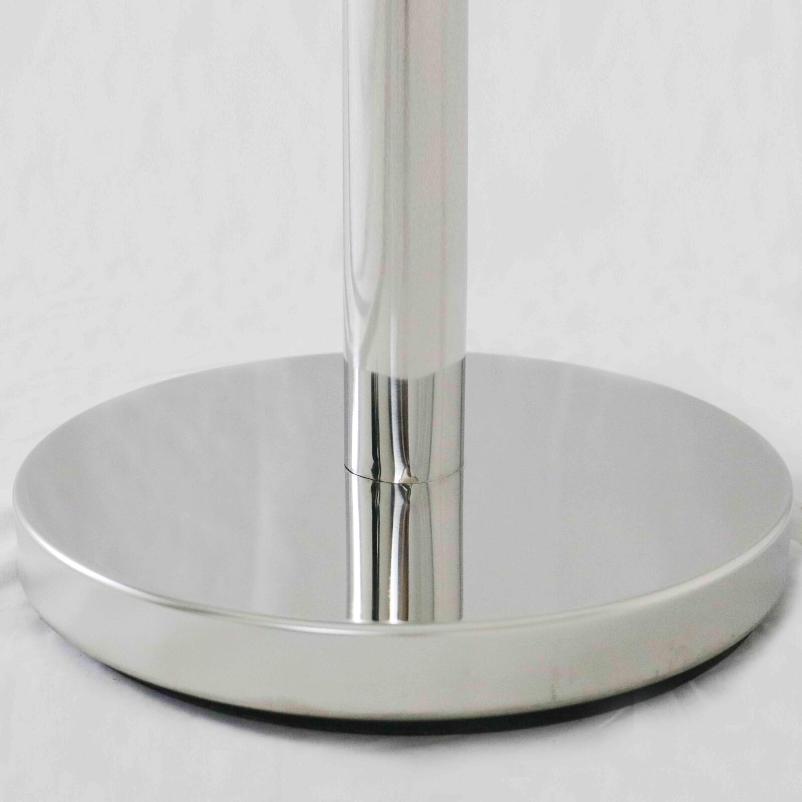 Postes guía cromados con cordón Postes guía cromados con cordón