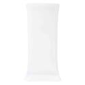 Funda blanca para taburete alto plegable