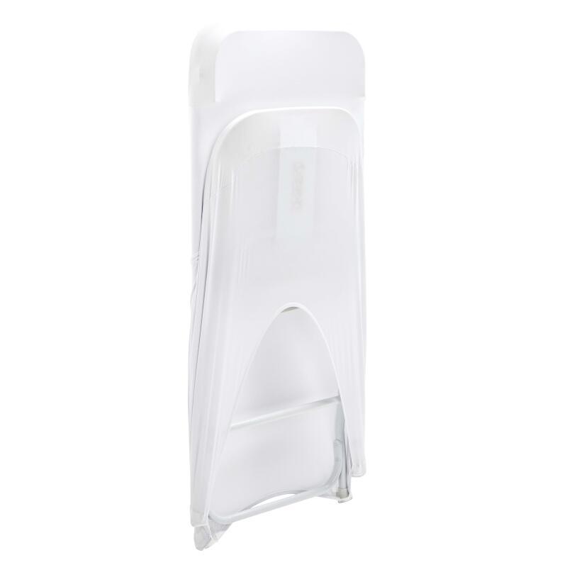Funda para silla plegable blanca