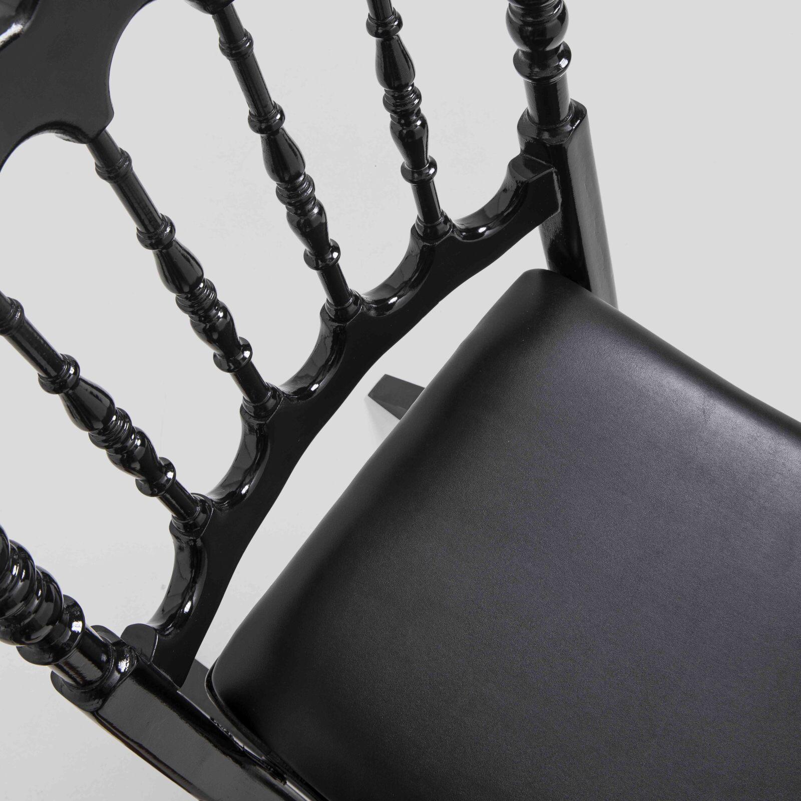 Sillas plegables de madera negras - Juego de 2