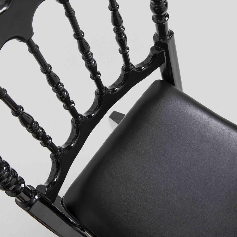 Sillas plegables de madera negras - Juego de 2