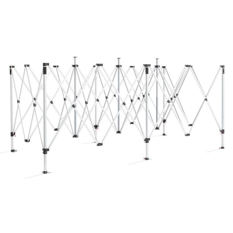 Estructura de aluminio para carpa plegable de 3x6m