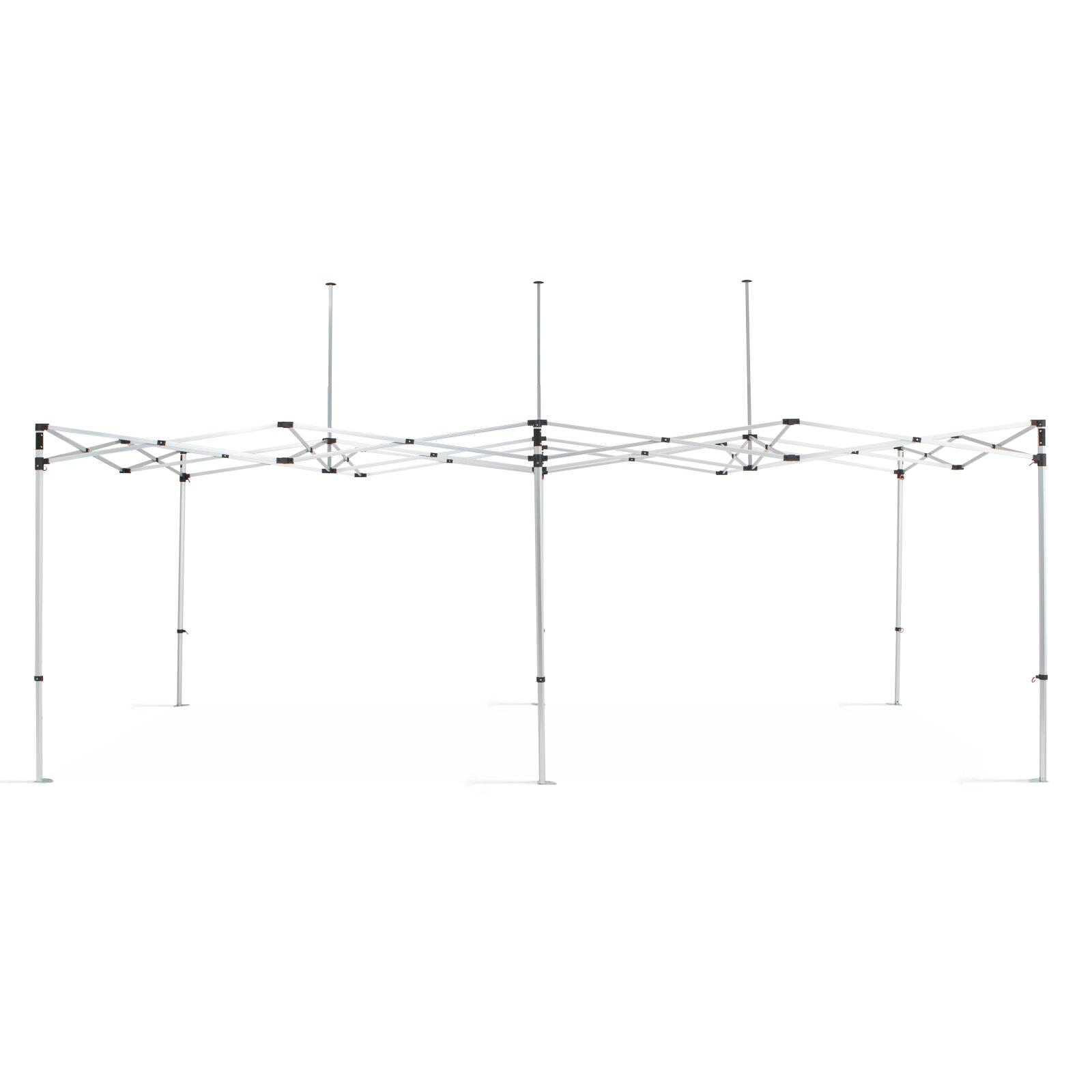Estructura de aluminio para carpa plegable de 3x6m Estructura de aluminio para carpa plegable de 3x6m