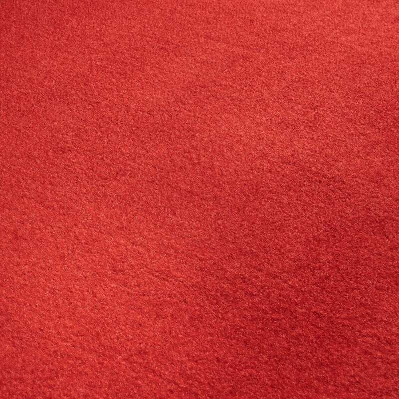 Rollo de alfombra 1x5 m 250 g/m2 - Rojo