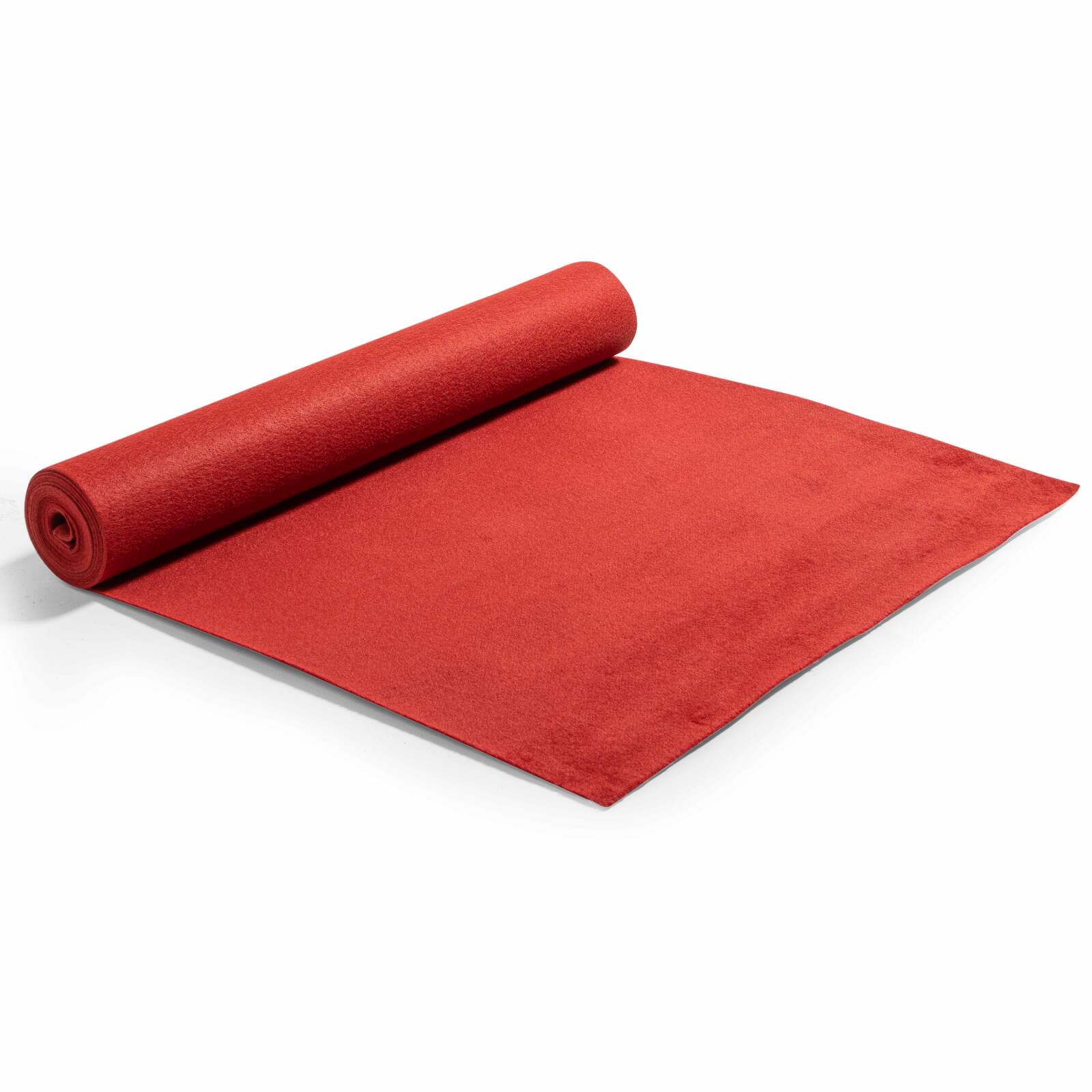 Rollo de alfombra 2x5 m 250 g/m2 - Rojo Rollo de alfombra 2x5 m 250 g/m2 - Rojo