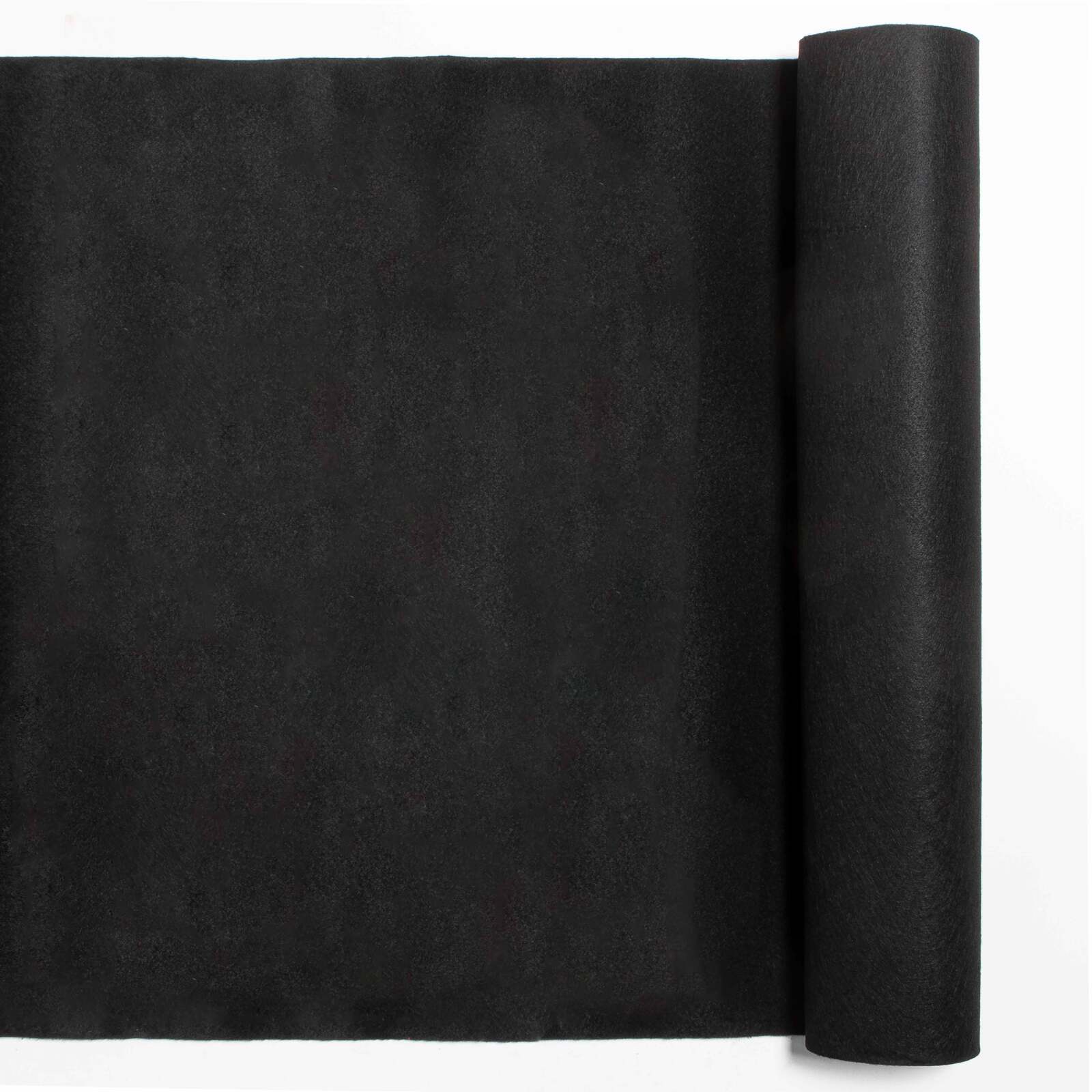 Rollo de alfombra 2x5m 250 g/m2 - Negro