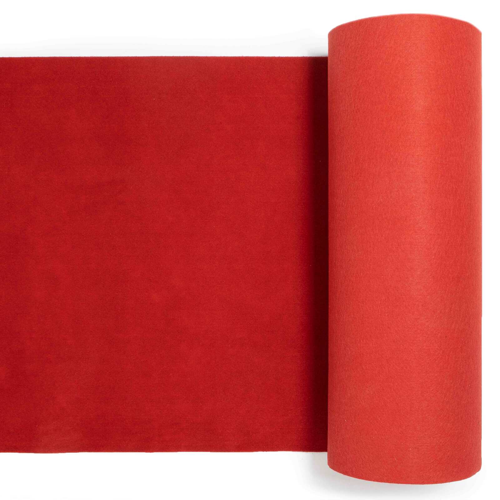 Rollo de alfombra 2x25 m 250 g/m2 - Rojo Rollo de alfombra 2x25 m 250 g/m2 - Rojo