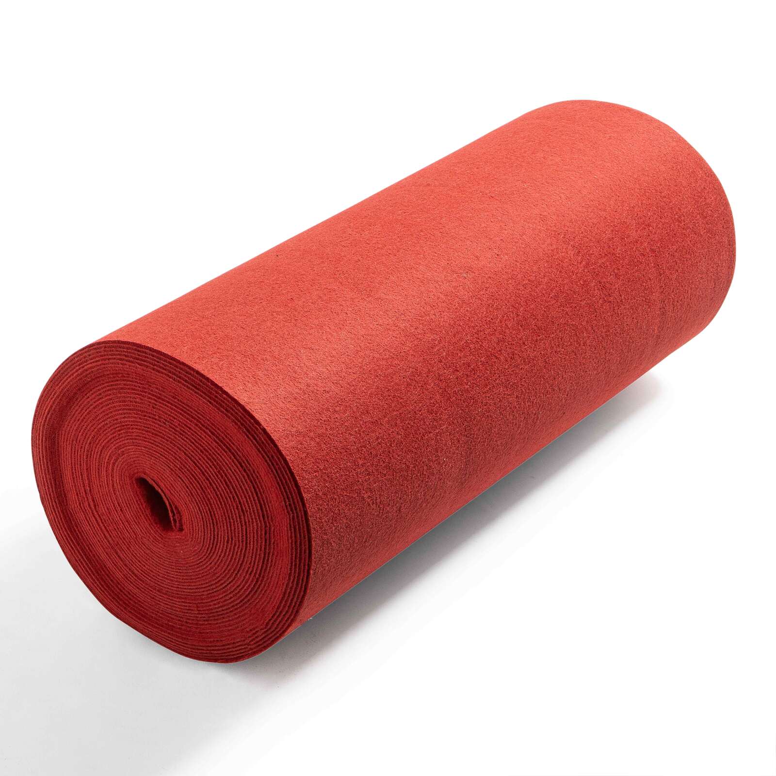 Rollo de alfombra 2x25 m 250 g/m2 - Rojo Rollo de alfombra 2x25 m 250 g/m2 - Rojo