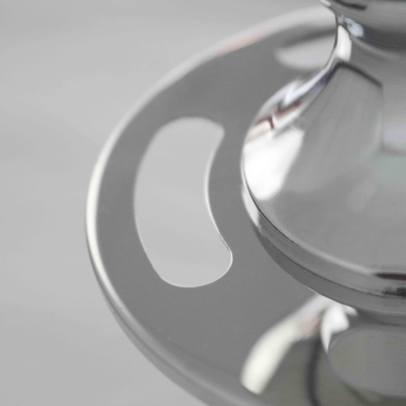 2 postes divisores de terraza cromados 2 postes divisores de terraza cromados