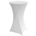 Funda para mesa de pie blanca 110X60cm